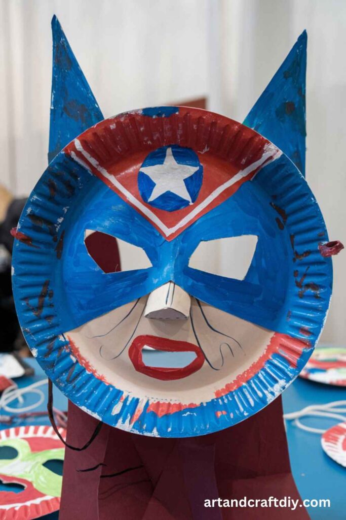 Paper Plate Masks
