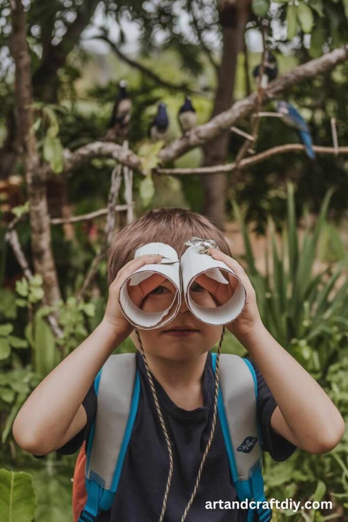 Paper Towel Roll Binoculars