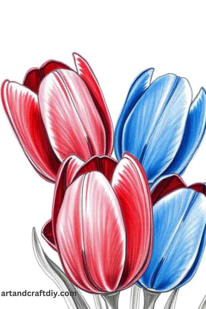 Pop Art Tulips