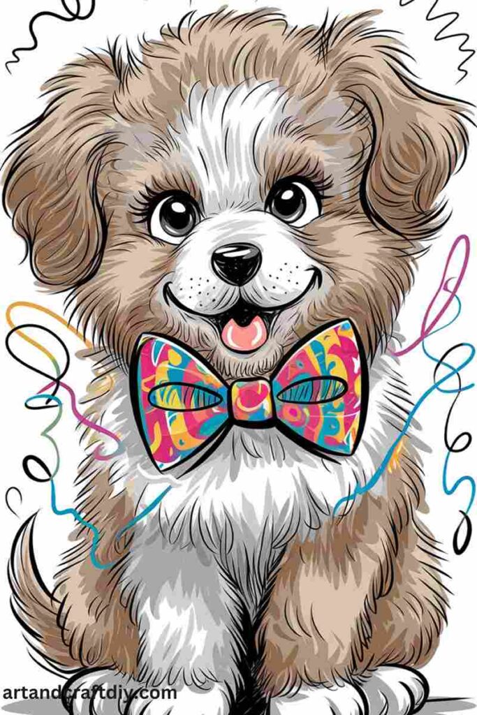 Puppy with a Bowtie