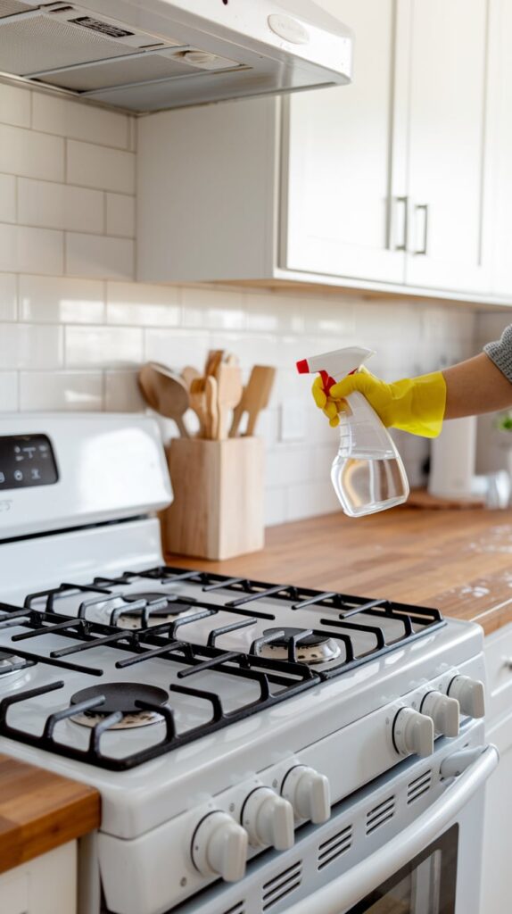 Remove Grease from Stove Burners with Ammonia