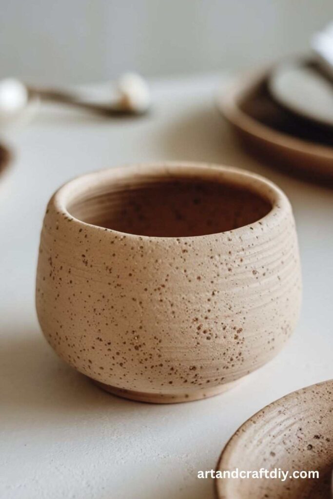 Speckled Clay Napkin Bowl