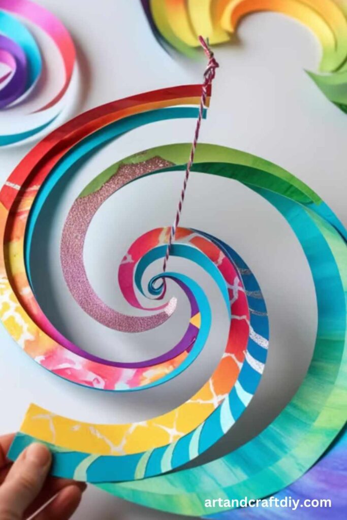 Spiral Paper Spinner