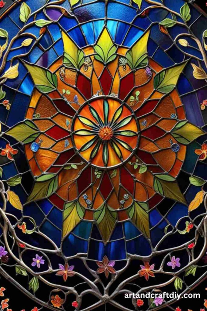 Stained Glass Circle