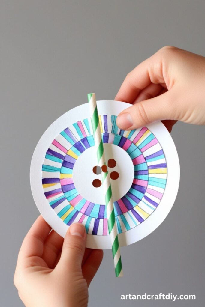 Straw and Paper Spinner
