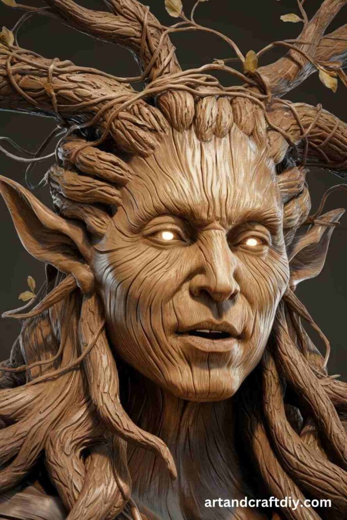 Tree Spirit Face