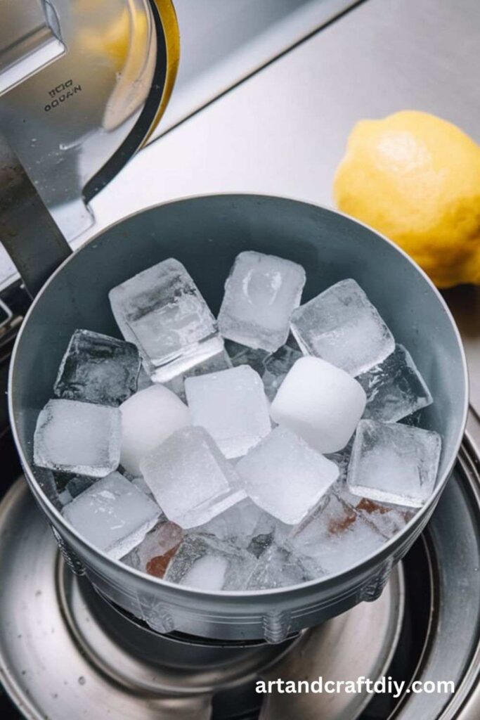 Unclog and Deodorize Garbage Disposal with Ice and Salt