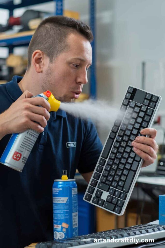 Use Compressed Air for Electronics