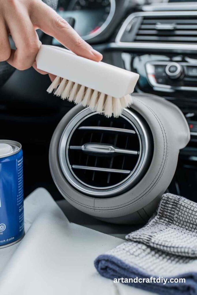 Use a Foam Brush for Air Vents
