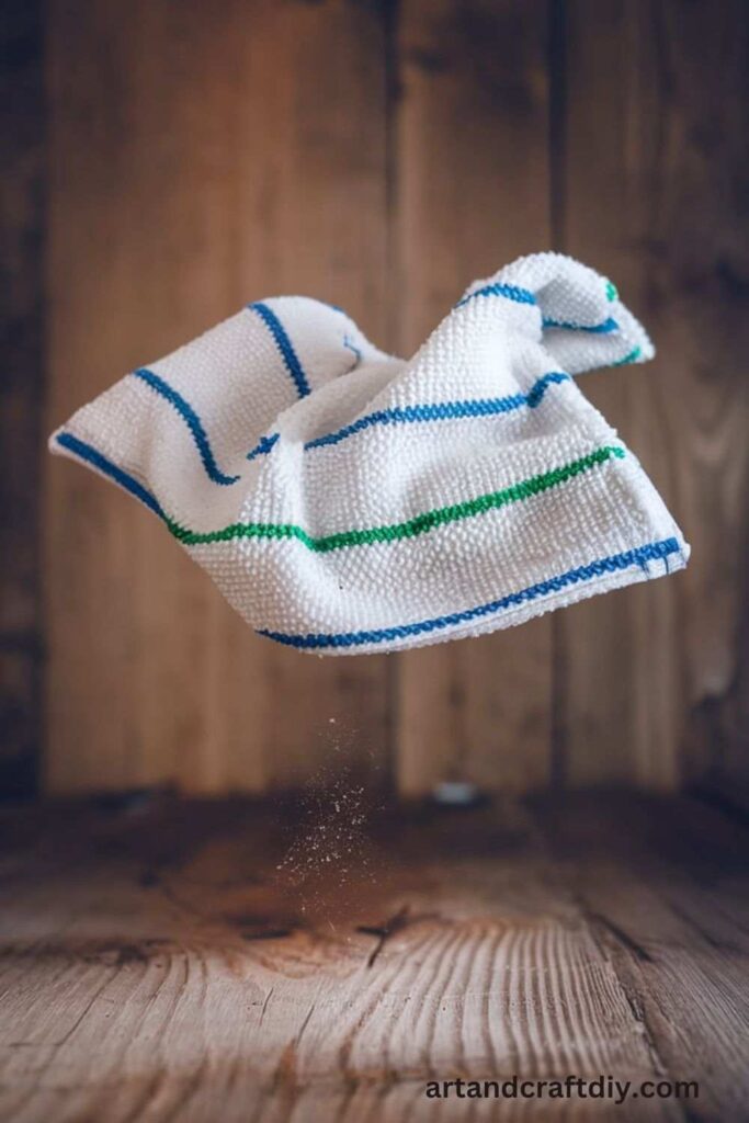 Use a Microfiber Cloth for Dusting