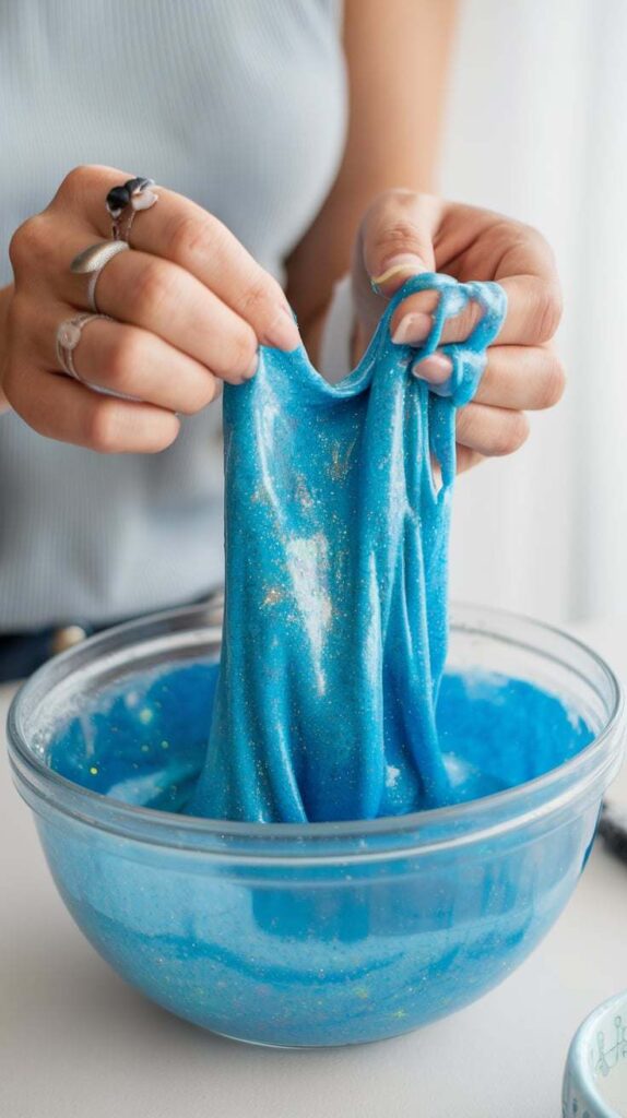Water Slime with Baby Powder