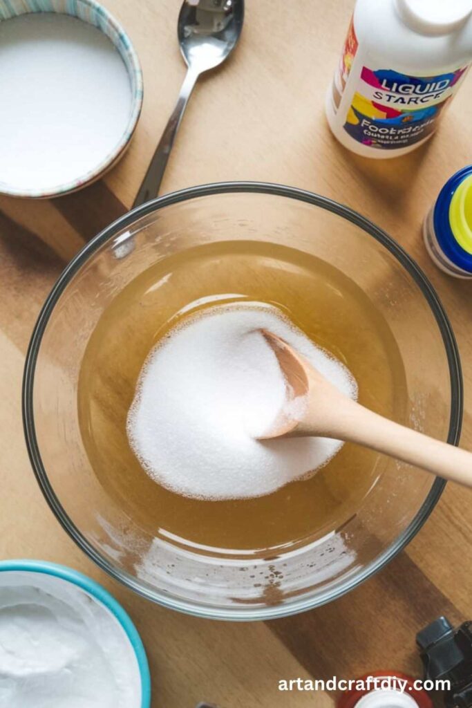Water Slime with Baking Soda
