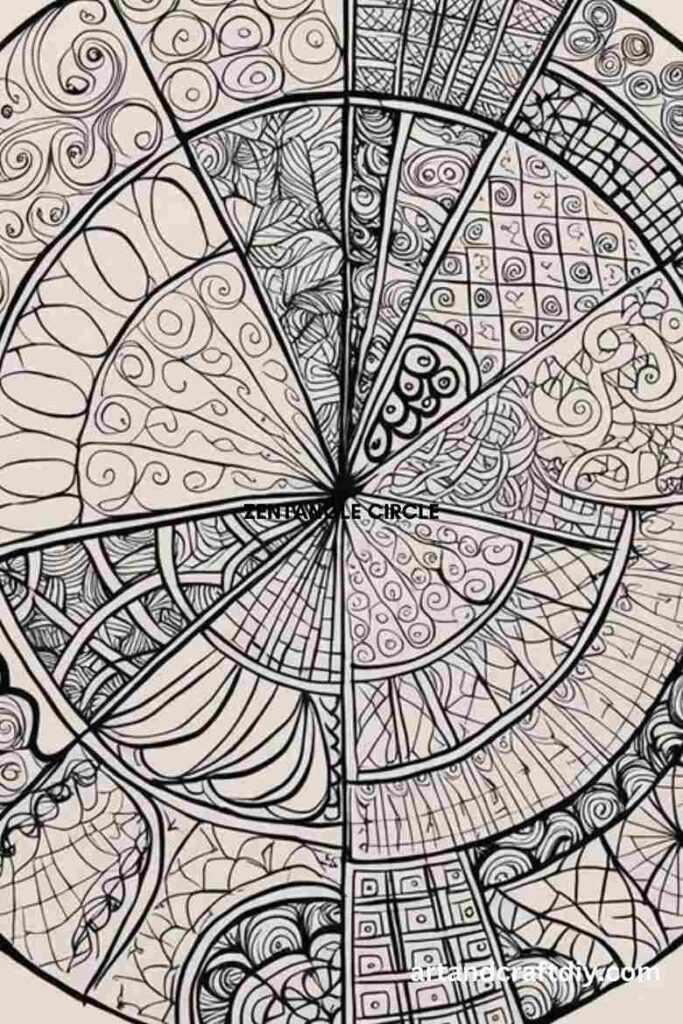 Zentangle Circle