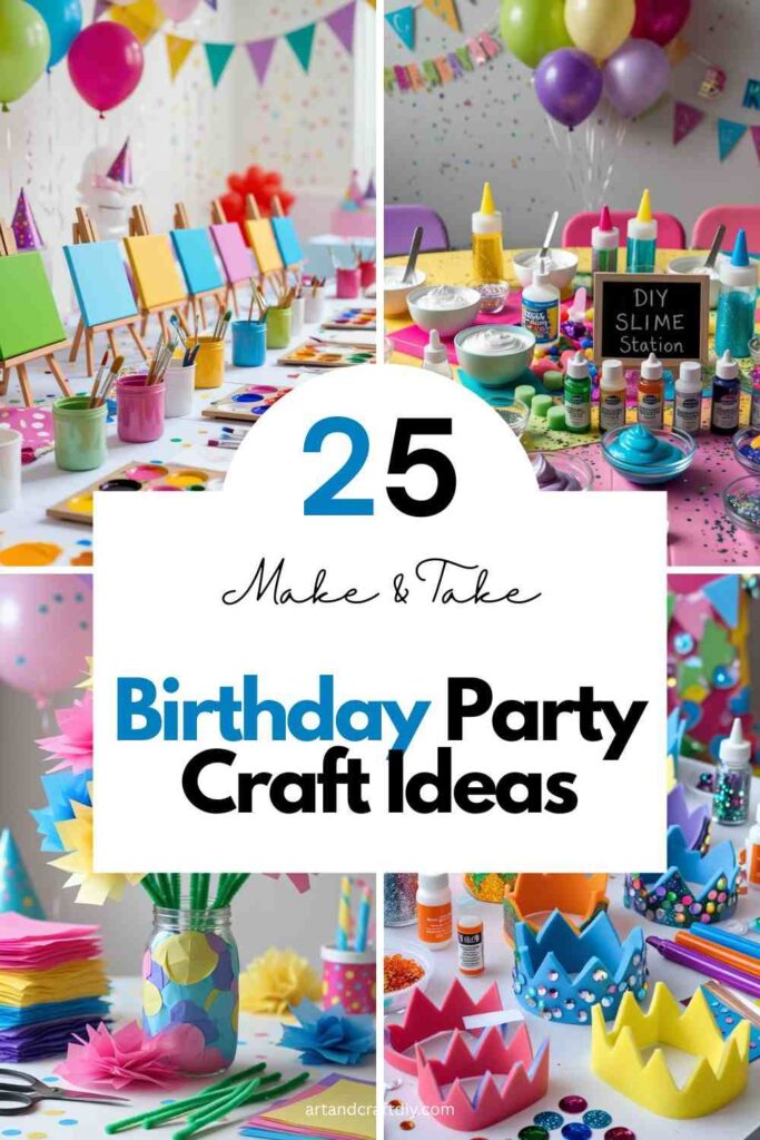 Birthday Party Craft Ideas