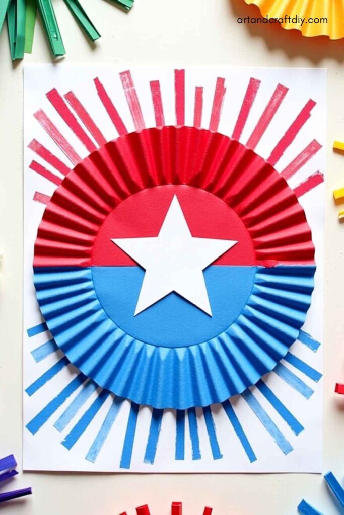 Cupcake Liner Juneteenth Flag