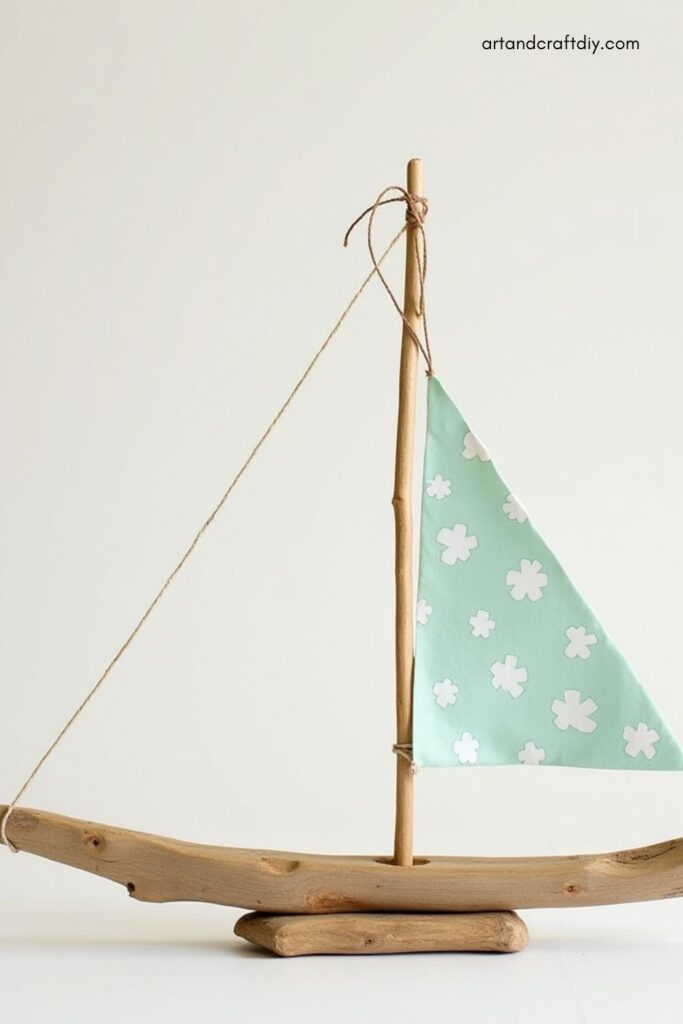Driftwood Sailboat