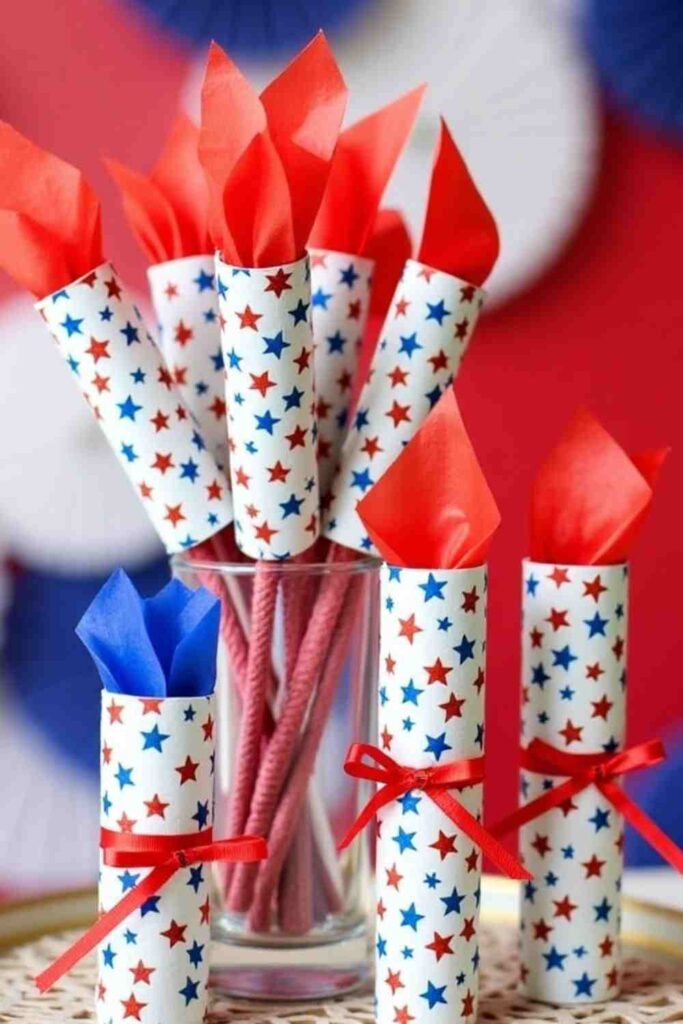 Firecracker Centerpieces