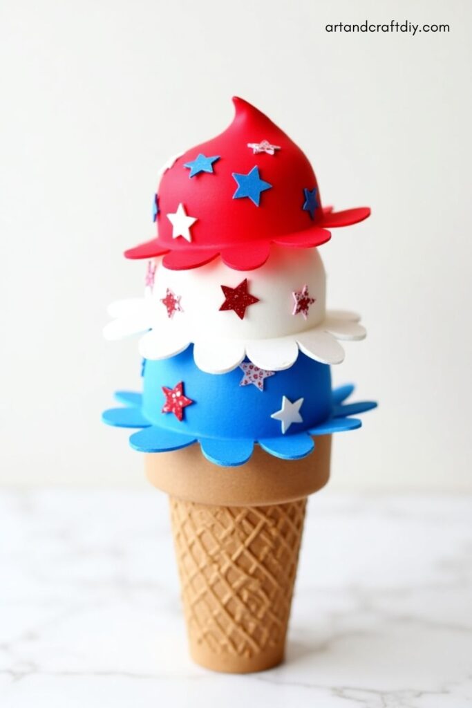 Foam Ice Cream Craft
