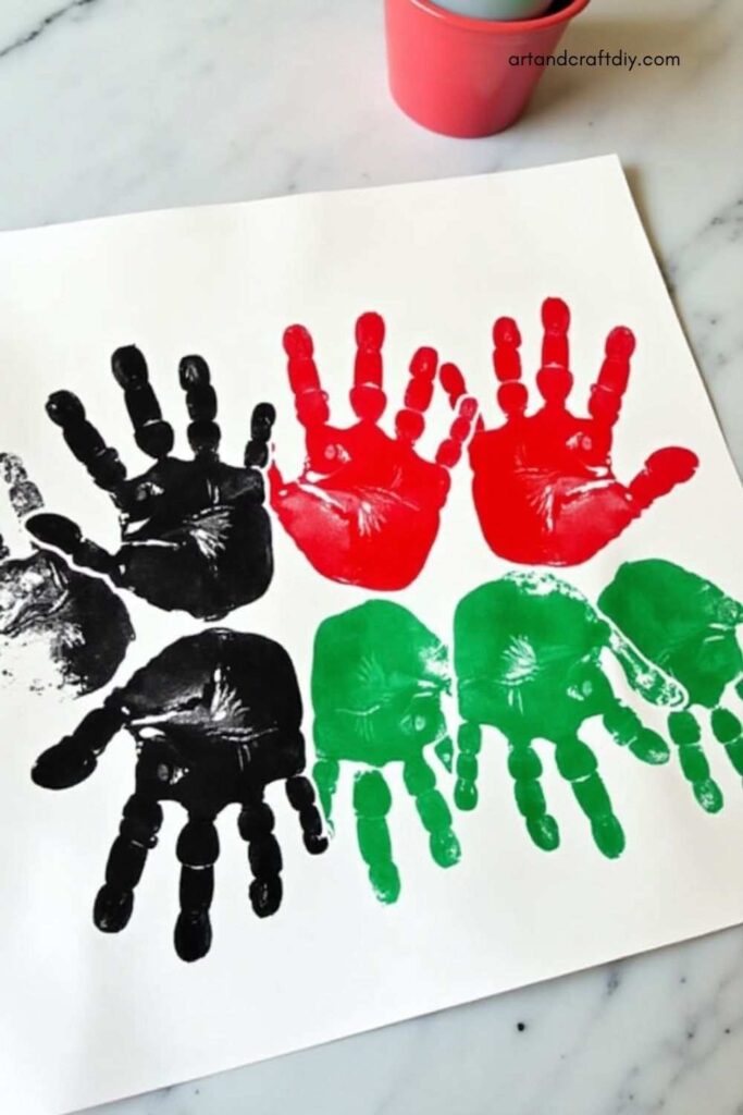 Freedom Flag Handprint