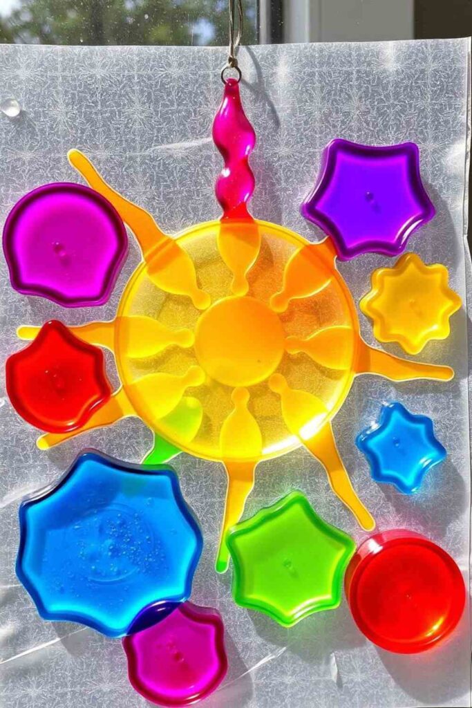 Gelatin Window Art Sun Catcher