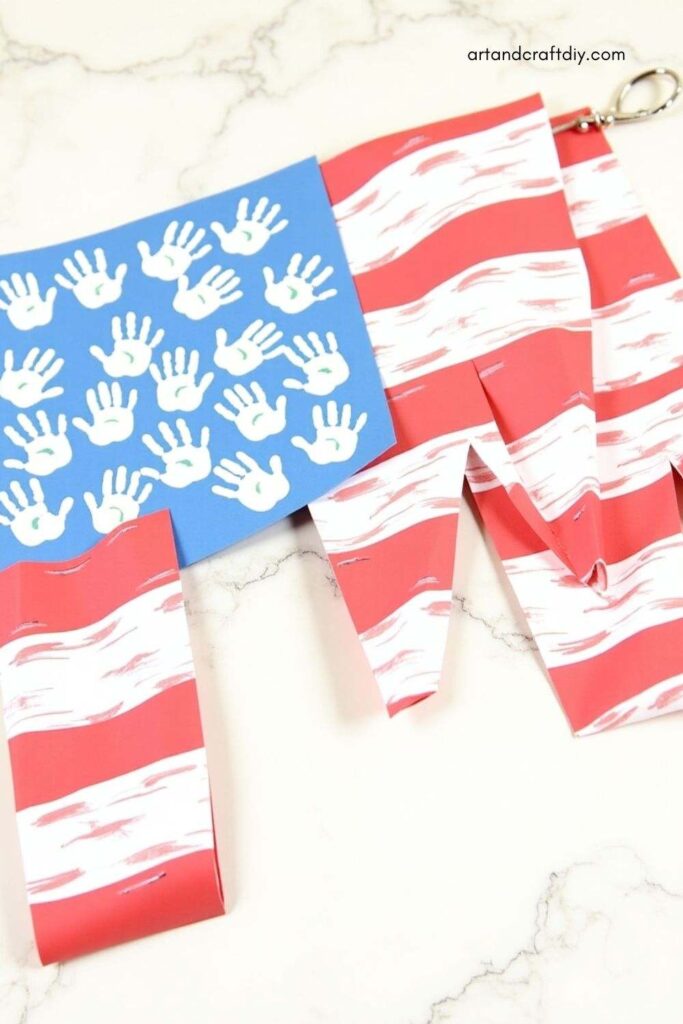 Handprint Flag Banner