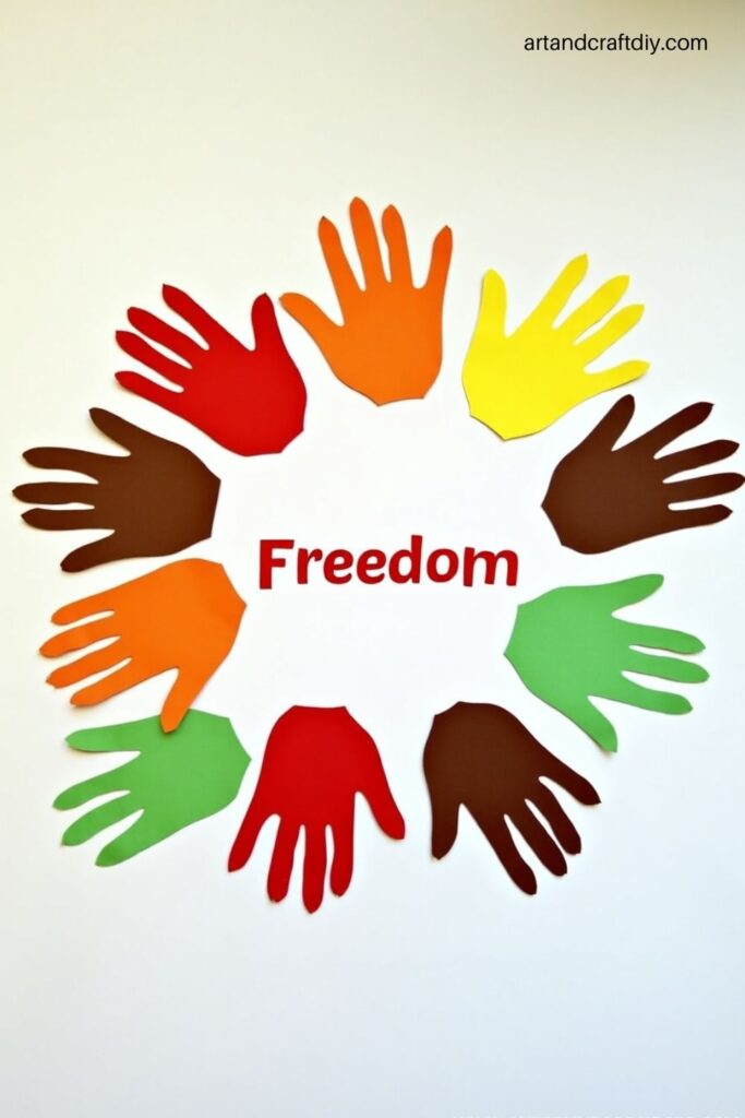 Handprint Unity Wreath