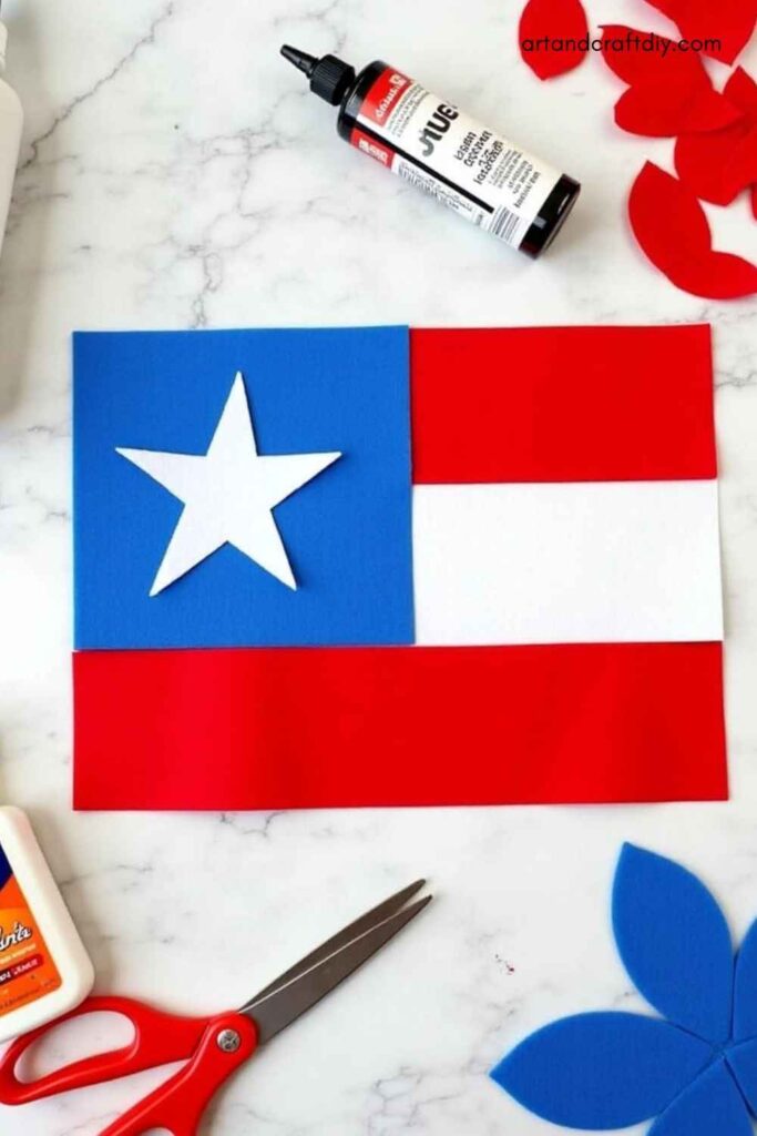 Juneteenth Felt Flag