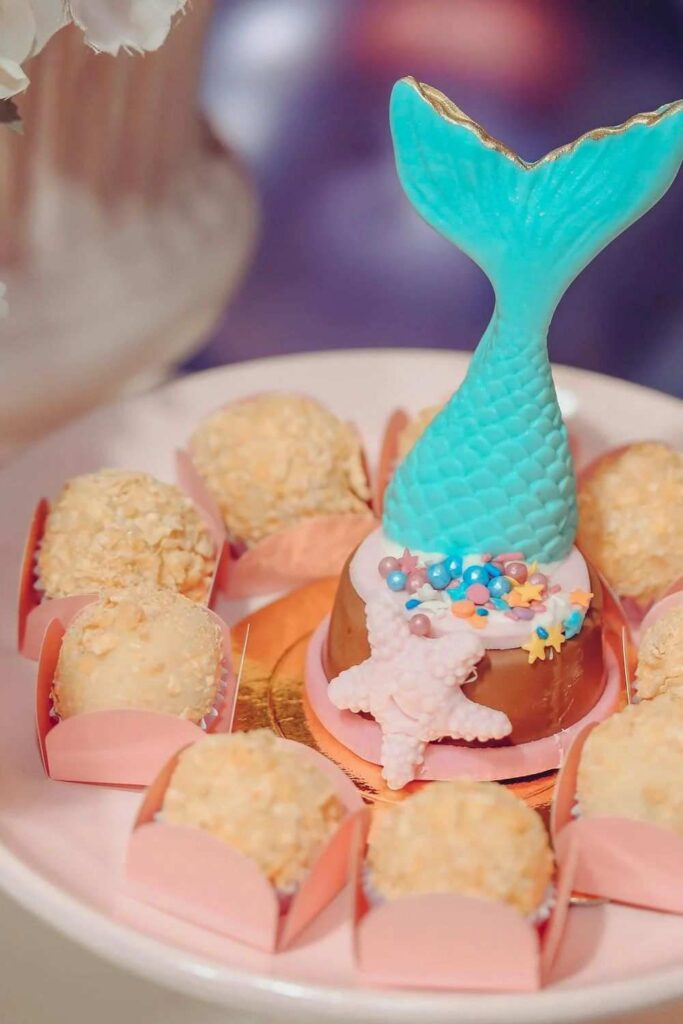 Mermaid Tail Cupcakes