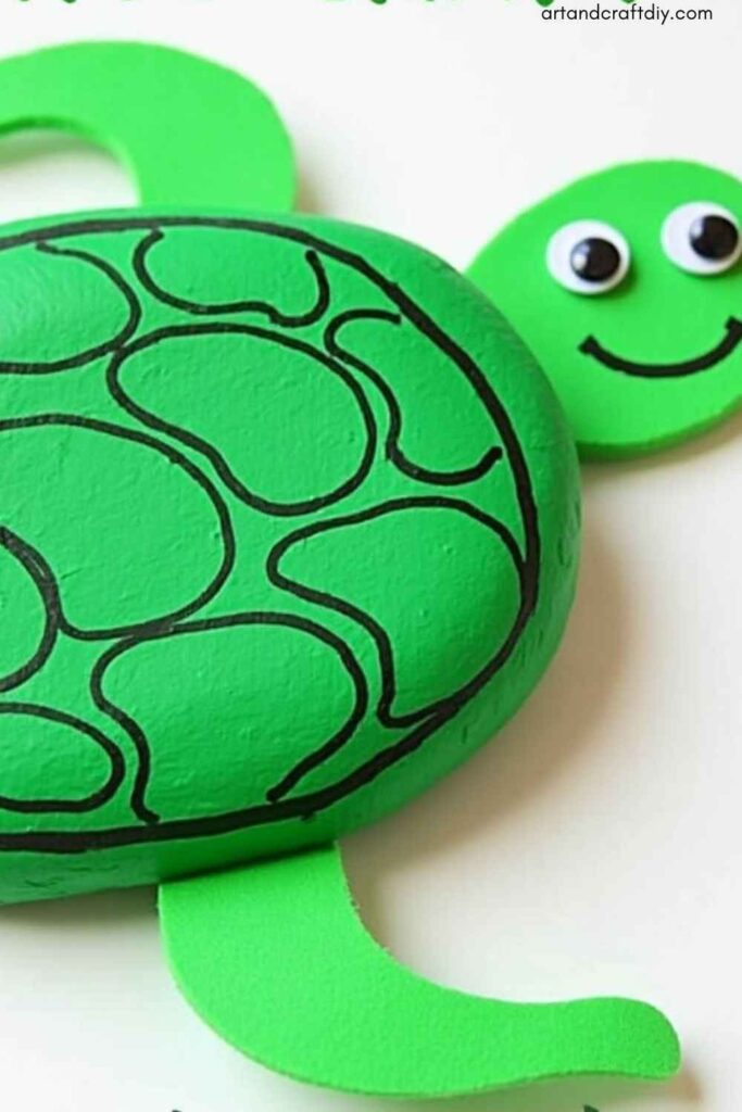 Painted Rock Turtles