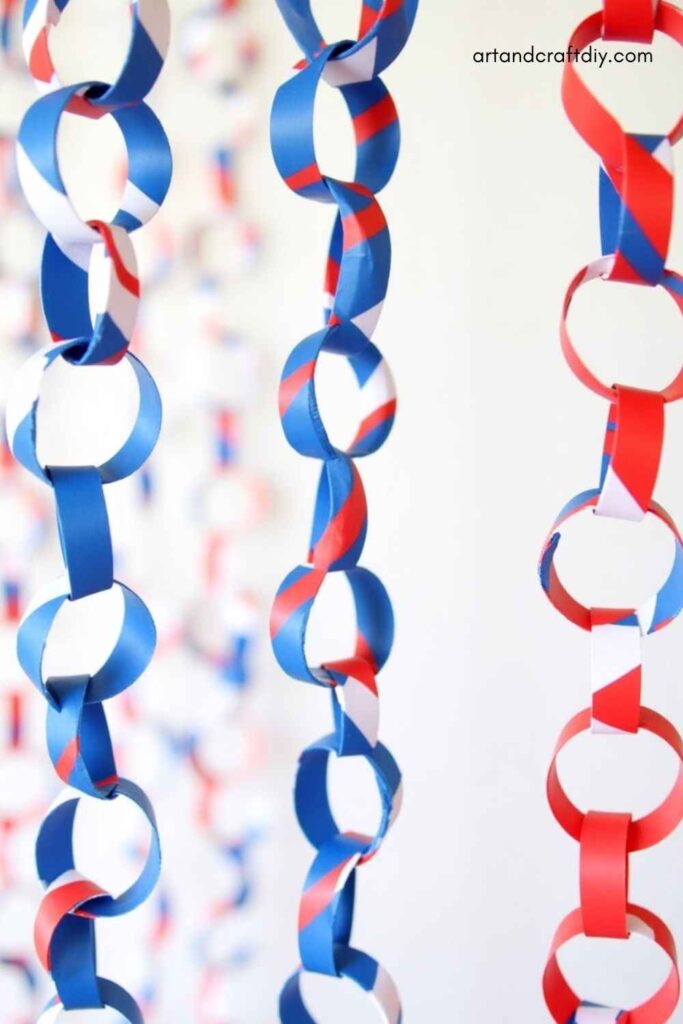 Patriotic Paper Chains