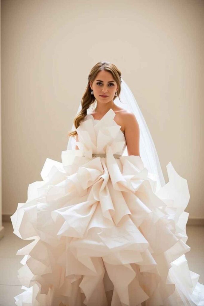 Toilet Paper Wedding Dress
