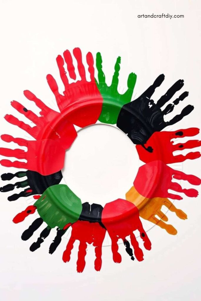 Unity Handprint Wreath