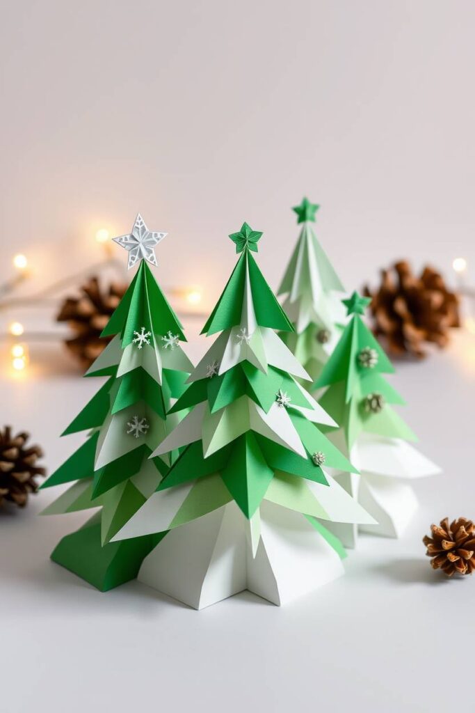 3D Paper Trees