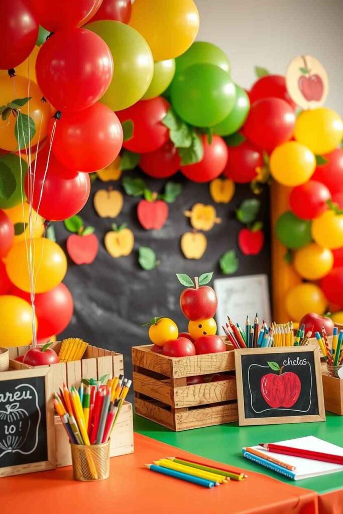 Apple-Themed Decorations