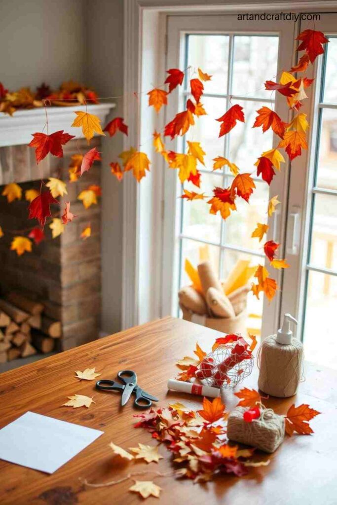 Autumn Leaf Garland
