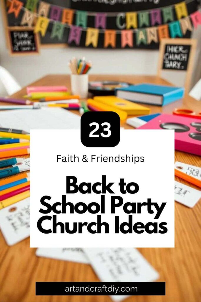 Back to School Party Church