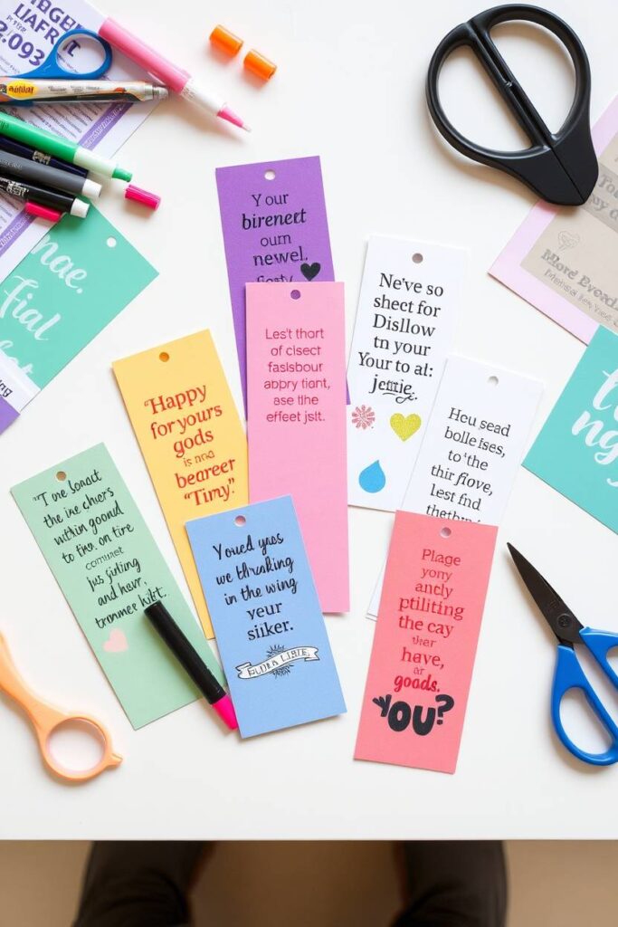 Bible Verse Bookmark Craft