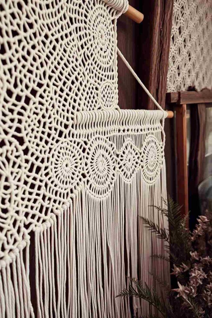 Boho Macrame Backdrop