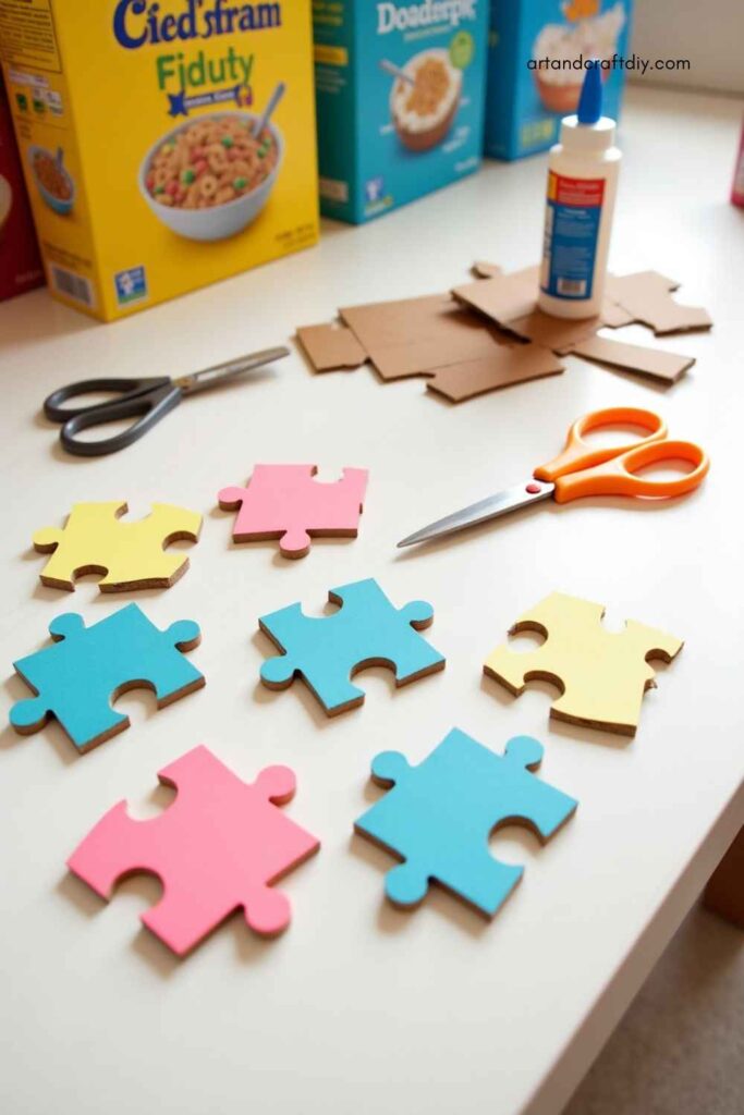 Cereal Box Puzzles