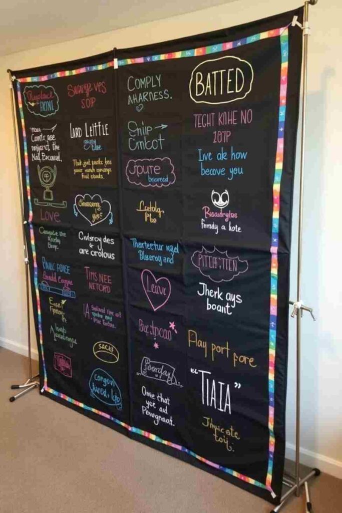 Chalkboard Backdrop