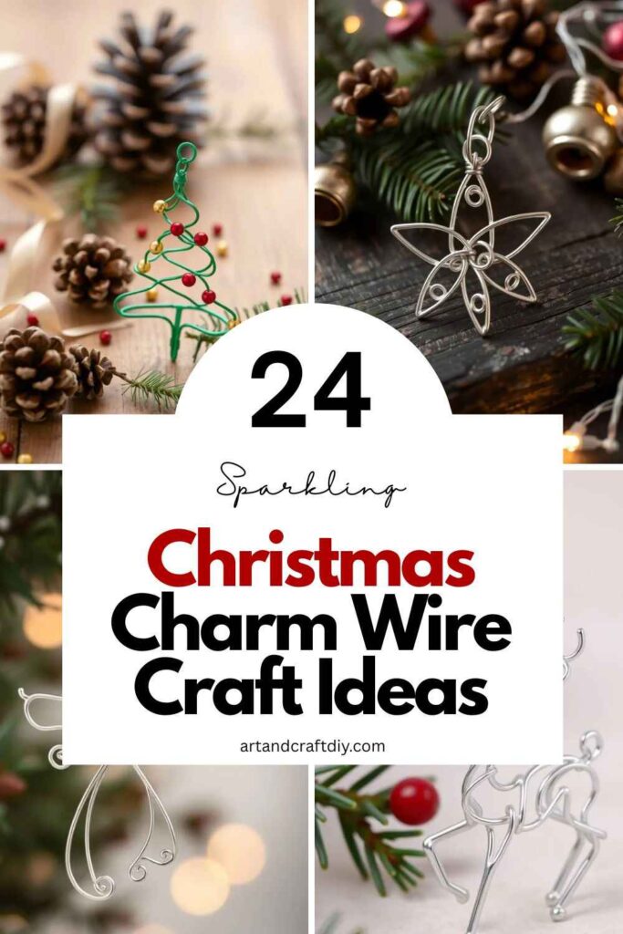 Christmas Charm Wire Craft Ideas