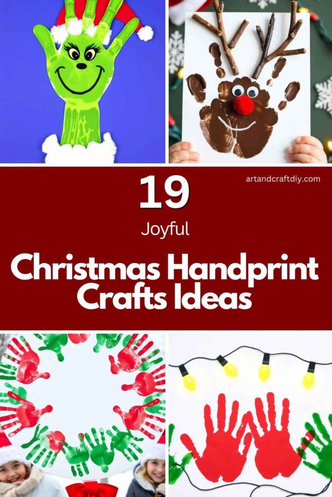 Christmas Handprint Crafts Ideas