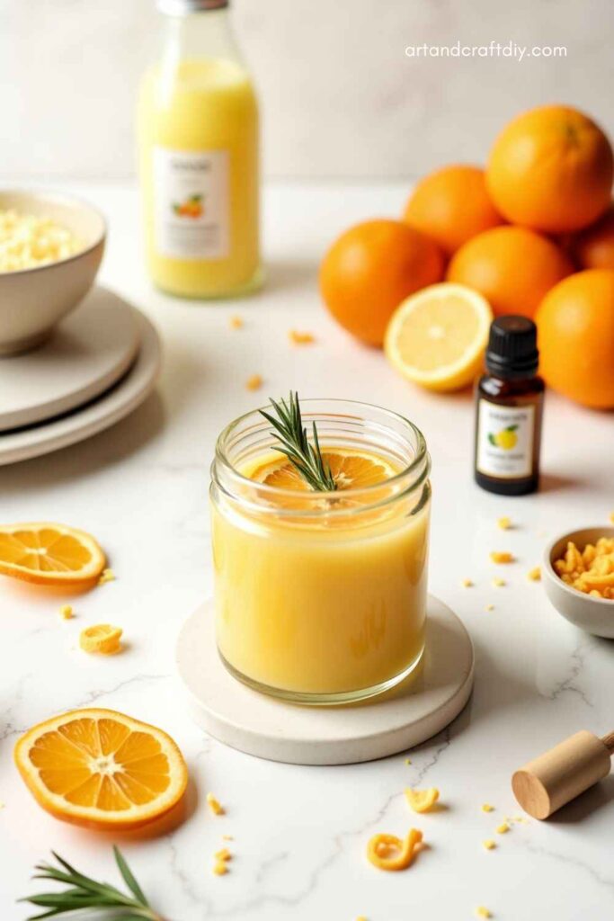 Citrus Burst Energizer Candle