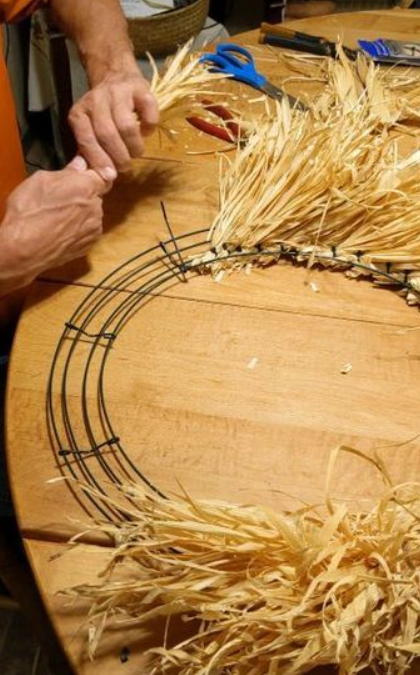 Corn Husk Wreath