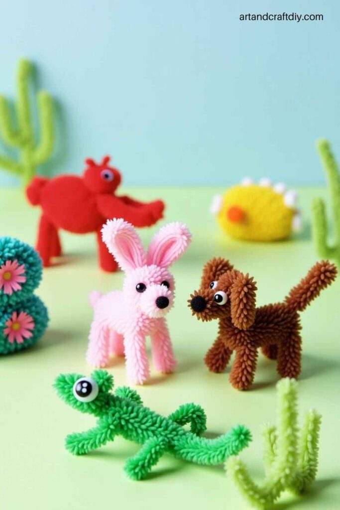 Cute Pipe Cleaner Animals