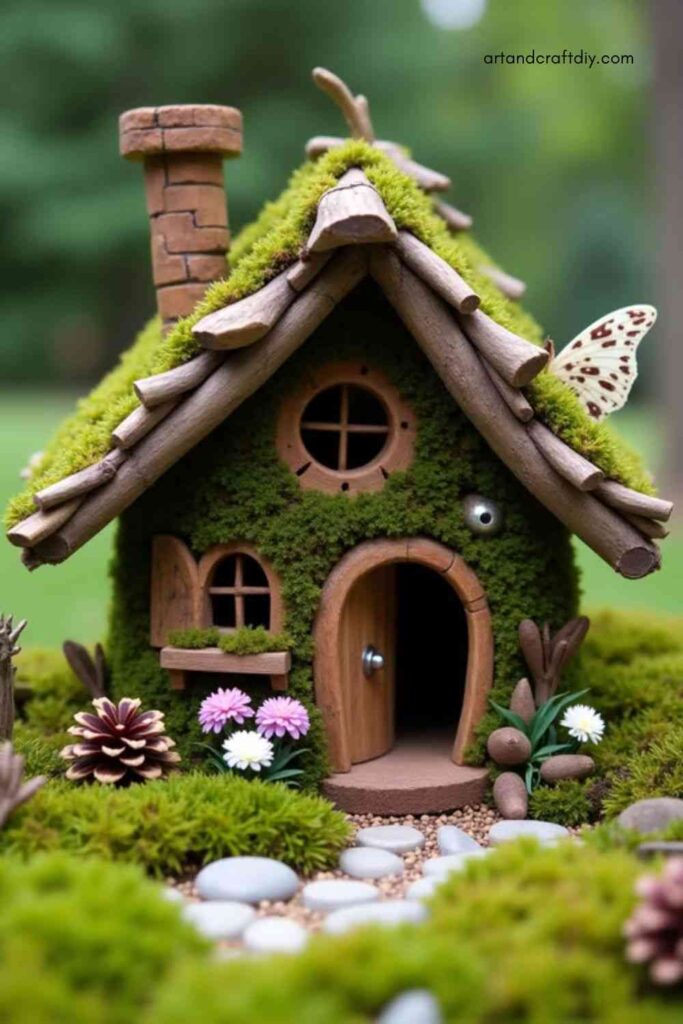 Fairy Houses from Nature