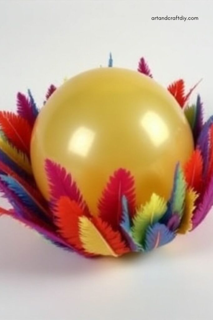 Feathered Balloon Bowl