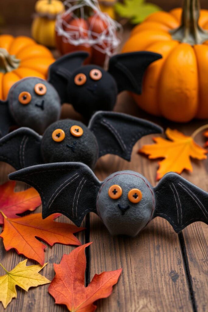 Felt Bat Plushies