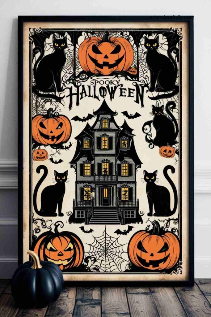 Framed Spooky Prints