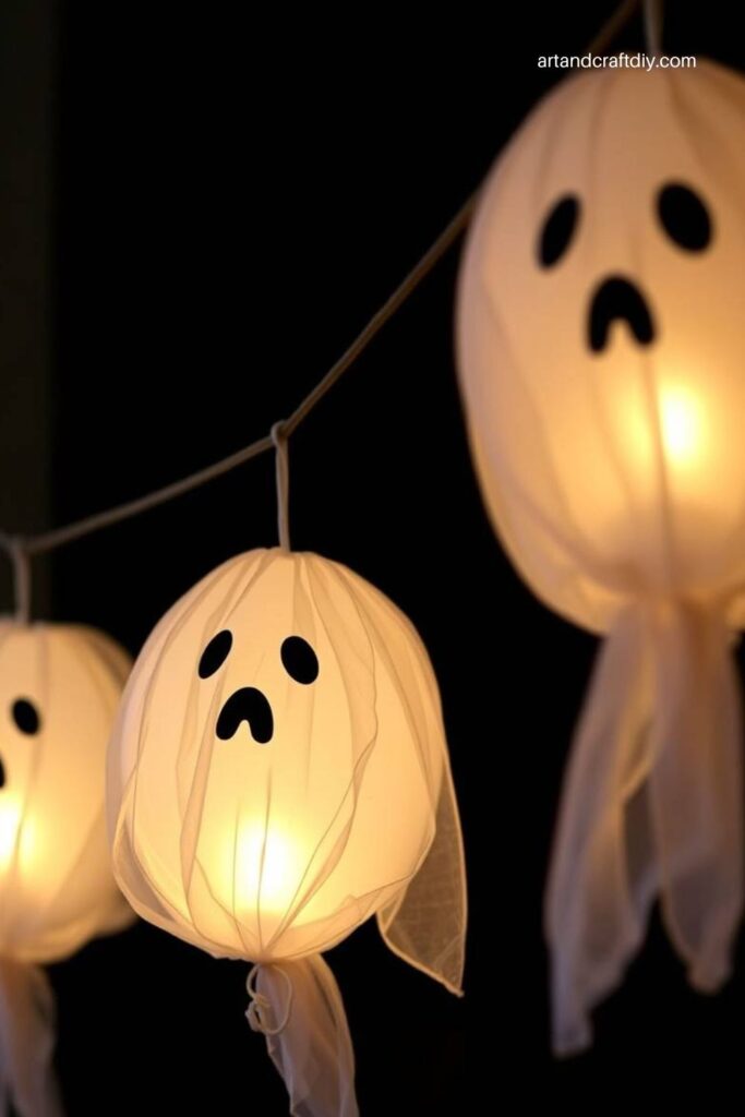Ghost Balloon Lanterns